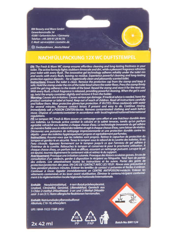 Fresh & More 4er-Set: WC-Duftstempel "Citrus Splash", je 2x 42 ml
