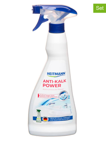 Heitmann 4er-Set: Anti-Kalkreiniger "Power", je 500 ml