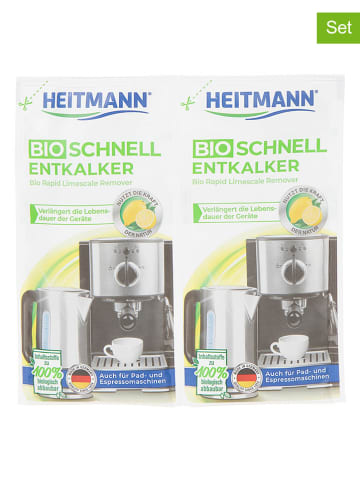 Heitmann 5er-Set: Bio-Entkalker, je 2x 25g