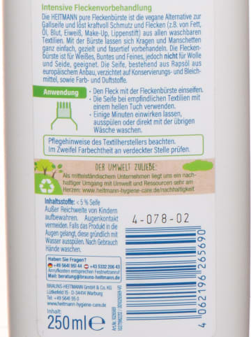 Heitmann 3er-Set: Gallseife "Pure", je  250 ml