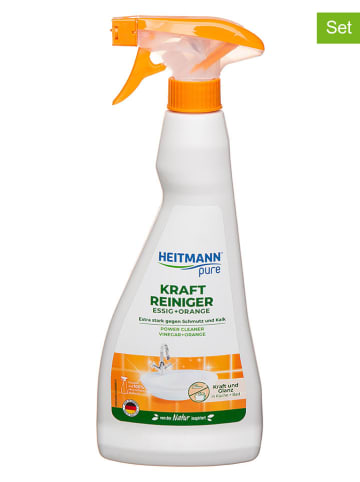 Heitmann 2er-Set: Kraftreiniger "Essig & Orange", je 500 ml