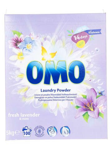 omo Waschmittelpulver "Lavendel", 5 kg