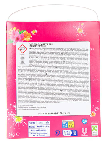 omo Waschmittelpulver "Tropical", 5 kg