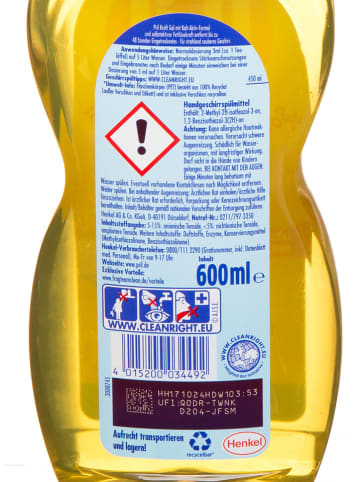 Pril 7er-Set: Handspülmittel "Fresh Lemon", je 600 ml