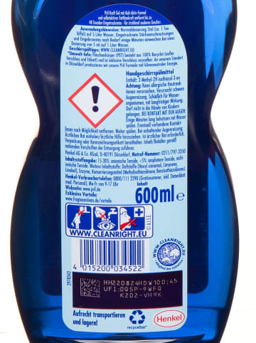 Pril 7er-Set: Handspülmittel "Ultra Plus", je 600 ml