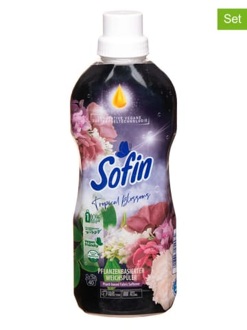 Sofin 5er-Set: Weichspüler "Tropical Blossoms", 5x 800 ml