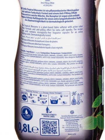 Sofin 5er-Set: Weichspüler "Tropical Blossoms", 5x 800 ml