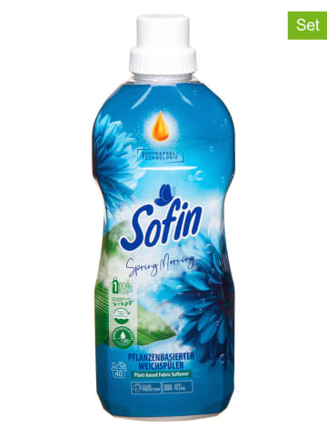 Sofin 5er-Set: Weichspüler "Spring Morning", 5x 800 ml