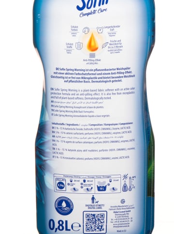 Sofin 5er-Set: Weichspüler "Spring Morning", 5x 800 ml
