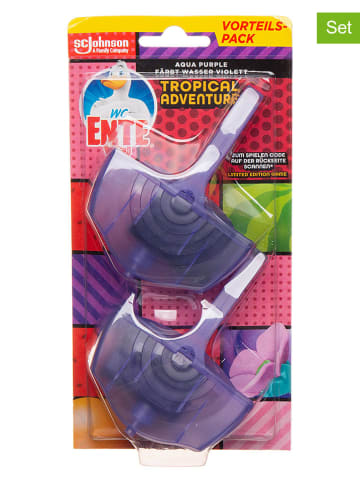 WC Ente 6er-Set: WC-Steine "Tropical Adventure", 2x 36 g