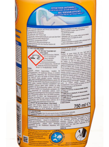 WC Ente 6er-Set: WC-Aktivgel "Citrus", je 750 ml