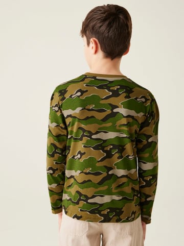 Regatta Longsleeve "Wenbie III" in Grün/ Khaki