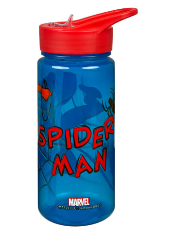 SCOOLI 2tlg. Set: Brotzeitdose und Trinkflasche "Spider-Man" in Blau/ Rot