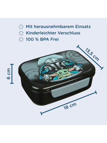 SCOOLI Brotzeitdose "Star Wars" - (B)18 x (H)13,5 x (T)6 cm