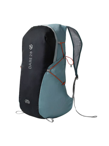 Regatta Rucksack "Packaway" in Schwarz/ Hellblau - (B)23 x (H)50 x (T)18 cm - 20 l