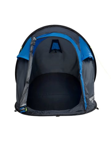 Regatta Pop-Up-Zelt "Malawi II" in Blau/ Grau - (L)220 x (B)90 x (H)120 cm