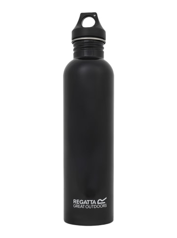 Regatta Trinkflasche "Stainles" in Schwarz - 1 l