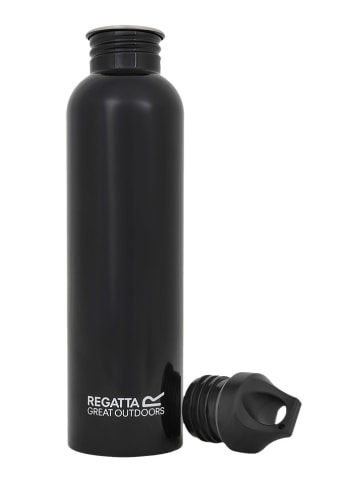 Regatta Drinkfles "Stainles" zwart - 1 l