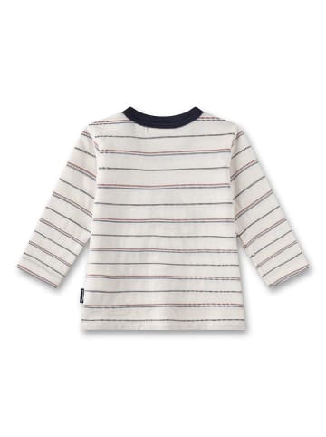 Sanetta Kidswear Shirt wit/donkerblauw/rood