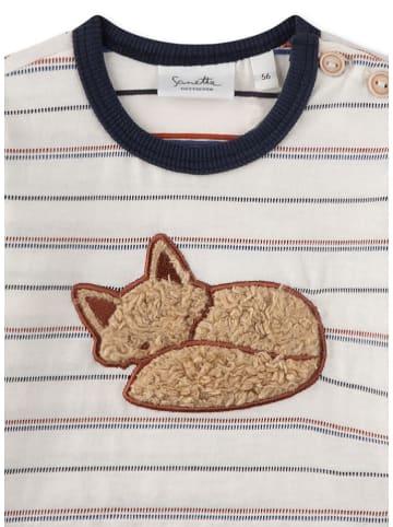 Sanetta Kidswear Koszulka w kolorze biało-granatowo-czerwonym