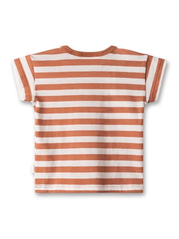 Sanetta Kidswear Shirt in Weiß/ Hellbraun