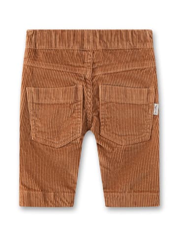 Sanetta Kidswear Spodnie sztruksowe w kolorze jasnobrązowym
