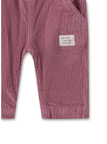 Sanetta Kidswear Spodnie sztruksowe w kolorze fioletowym