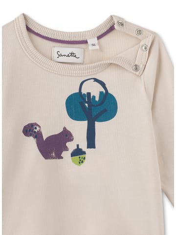 Sanetta Kidswear Longsleeve in Beige