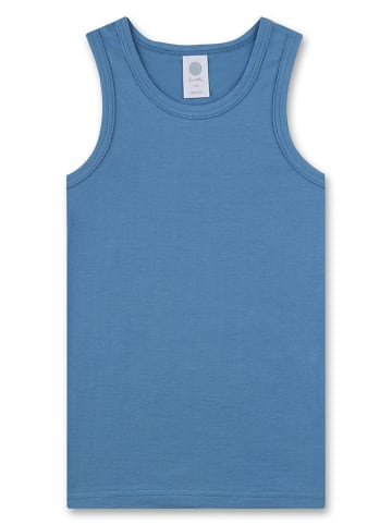 Sanetta 2-delige set: hemdjes blauw/grijs