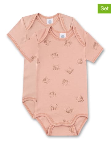 Sanetta 2-delige set: rompers oranje