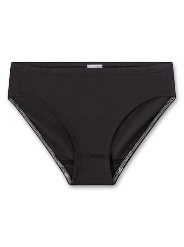 Sanetta 2er-Set: Slips in Schwarz/ Beige