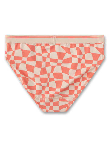 Sanetta Slip in Orange/ Beige