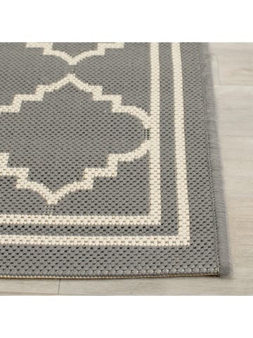 Safavieh Chodnik zewnętrzny "Chloe" w kolorze szaro-kremowym