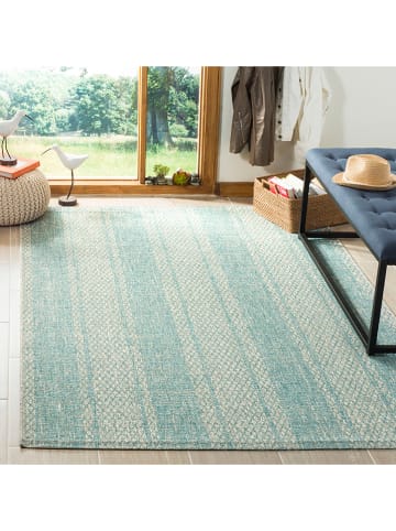 Safavieh Indoor-/ Outdoor-Teppich "Rafal" in Hellblau/ Hellgrau