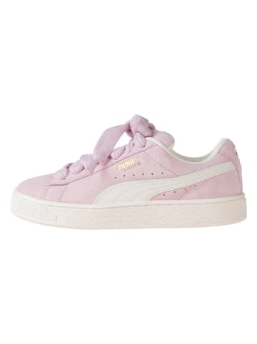 Puma Leder-Sneakers in Rosa