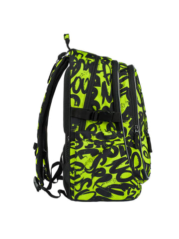 BAAGL Tornister "Core Lime" w kolorze zielonym