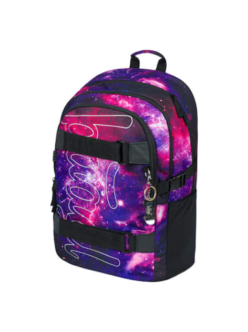baagl Tornister "Skate Galaxy" w kolorze różowo-fioletowym