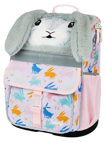 BAAGL Schulranzen "Zippy Bunny" in Grau/ Rosa