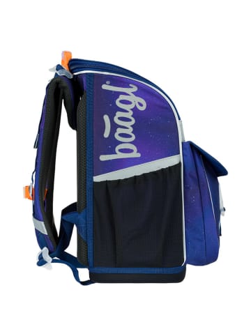 baagl Schooltas "Zippy Planets" blauw