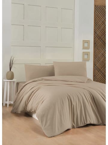 Elizabed Renforcé beddengoedset beige