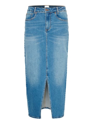 My Essential Wardrobe Spódnica dżinsowa w kolorze błękitnym