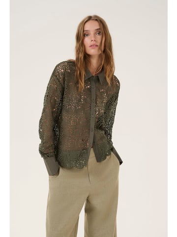My Essential Wardrobe Bluse in Khaki