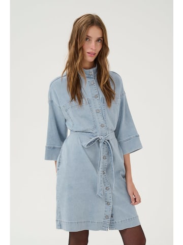 My Essential Wardrobe Jeanskleid in Hellblau