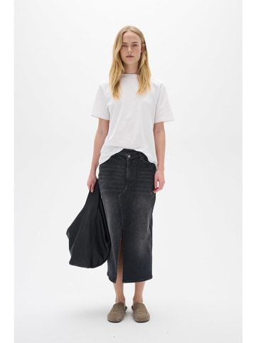 InWear Spódnica dżinsowa w kolorze antracytowym