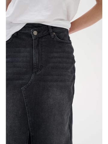 InWear Spódnica dżinsowa w kolorze antracytowym