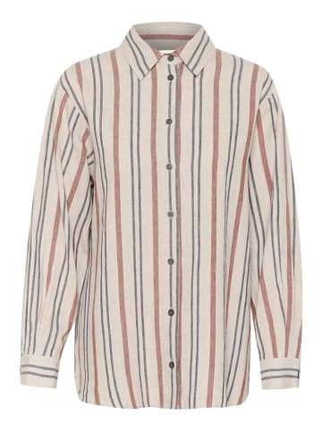 InWear Blouse beige/antraciet/rood