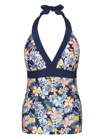 Sassa Tankini-Oberteil in Dunkelblau/ Bunt