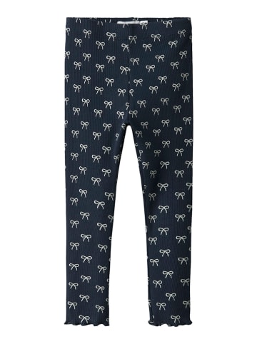 name it Legginsy "Karinna" w kolorze granatowym