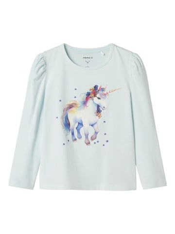 name it Longsleeve "Krulle" lichtblauw