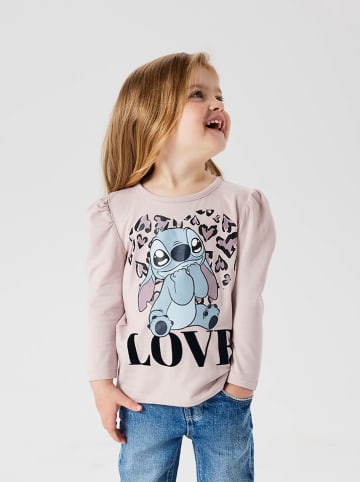 name it Longsleeve "Jamin" in Rosa/ Hellblau